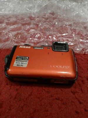 Nikon COOLPIX AW120 16.0MP Water/Shockproof Digital Camera - Orange (MUST READ) - Image 1 of 4