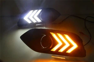 For Honda Vezel HR-V HRV 2019-2020 DRL Daytime Running Fog Light w/Turn Signal - Picture 1 of 6