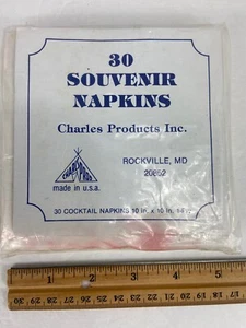 30 servilletas de recuerdo famosos trenes americanos productos de Charles - Imagen 1 de 6