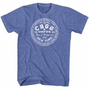Camiseta CBGB Home Of Underground Rock 315 Bowery New York para hombre música punk mercancía - Imagen 1 de 6