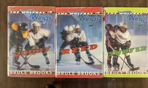 Wolfbay Wings Lot of 3 Vols 8-10 Bruce Brooks HC DJ Ex Library Dooby Reed Subtle - Picture 1 of 7
