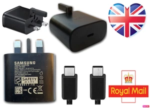 Caricabatteria super veloce 25 W per Samsung Galaxy S22 S22 Ultra S23 S23+ S23 Ultra A55 - Foto 1 di 14