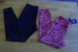 2X Tight Sport Leggings Under armour compression + H&M schwarz Gr 38 / M neuwert - Bild 1 von 6
