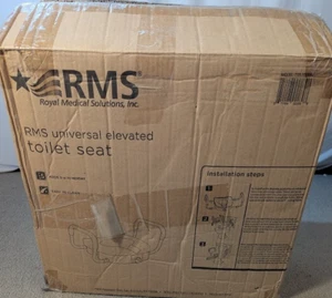 RMS Toilettensitzerhöhung - 5 Zoll erhöhte Erhöhung - Bild 1 von 4