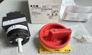 NEW Eaton Moeller T0-2-1/EA/SVB-NA Main Switch 3 Pole ON/OFF 20 Amp NEMA 12 - Picture 1 of 6