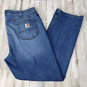 Carhartt Herren Größe 42x32 Relaxed Fit Straight Leg Jeans Medium Wash T10 - Bild 1 von 12