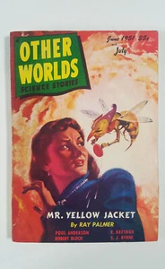 Other Worlds Science Fiction Stories June July 1951 Mr Yellow Jacket Bloch - Picture 1 of 7
