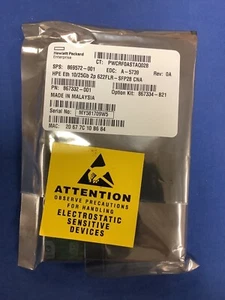 867334-B21 HPE 2Port 10/25Gb Éthernet Flexiblelom 622FLR SFP28 Réseau Adapteur - Photo 1/2