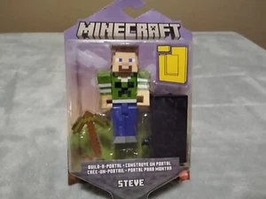 MINECRAFT - STEVE: Build A Portal, NEW & SEALED, 2021 - Picture 1 of 7