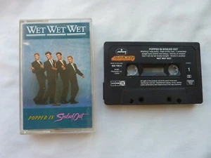 Wet Wet Wet Popped In Souled Out UK 13 track cassette tape in black shell - Picture 1 of 3