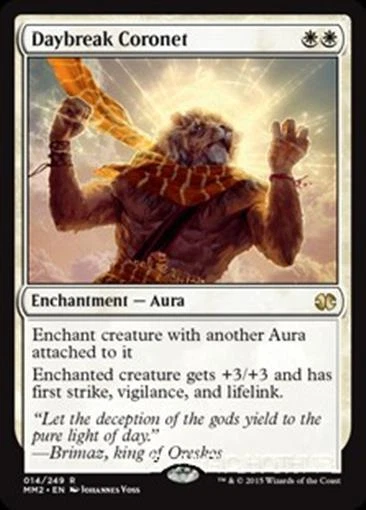 MTG - DAYBREAK CORONET - Modern Masters 2015 (R) - Image 1 of 1
