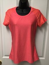 Under Armour Heat Gear Women’s Fitted Shirt Heather Coral Size Small 128