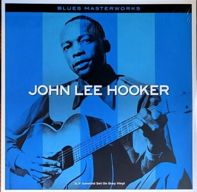 JOHN LEE HOOKER - BOOM BOOM BEST OF - GREY VINYL 2-LP SET " NEW, SEALED " - Image 1 of 2