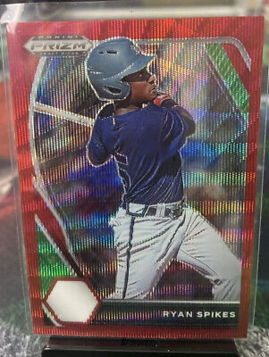 Ryan Spikes 2022 Panini Prizm Draft Picks RC Hyper Red #PDP100 - Image 1 of 4