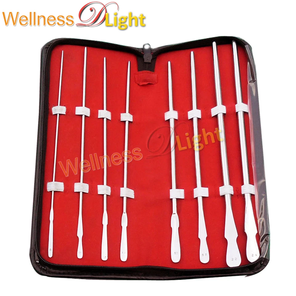  Juego de 8 instrumentos de urología Dittel Sounds acero inoxidable nuevo Foto 1 de 1