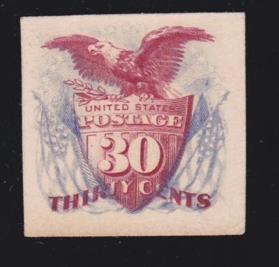 US 121P4 30c Shield, Eagle and Flag XF SCV $170 (-005) - Image 1 of 2