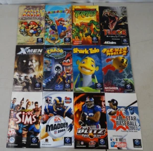 12 Stück Nintendo GameCube Handbuch Anleitungshefte Paper Mario Mario Party - Bild 1 von 9