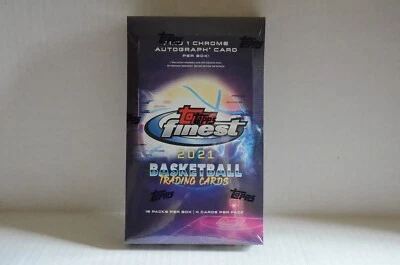 Topps Finest 2021 Basketball Trading Cards - Image 1 of 2