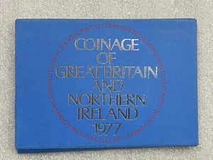 1977 Coinage of Great Britain and Northern Ireland Coin Set ~ Complete OGP - Picture 1 of 7