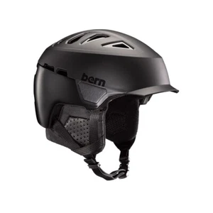 Bern Heist Brim Adult Ski / Snowboard Helmet Small 52 - 55.5 cm Satin Black New - Picture 1 of 2
