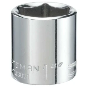 Craftsman 1 in. X 3/8 in. drive SAE 6 Point Shallow Shallow Socket - Bild 1 von 1