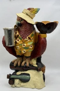 Peter Mook Original Parrot Butler with Bowl Statue Sculptural Furniture Art 23” - Picture 1 of 13