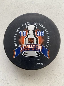 1996 Stanley Cup Championship Hockey Puck NHL Ingasco Vagum - Bild 1 von 2