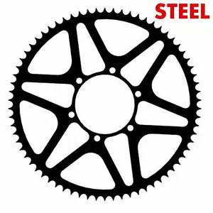 Piñón de acrobacias de acero 70t 525 para Honda CBR 600F F4i FS 600RR (2001-2025) engranaje - Imagen 1 de 11