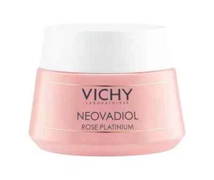 VICHY NEOVADIOL ROSE PLATINIUM FORTIFYING & REVITALIZING ROSY CREAM SKIN 50ML - Picture 1 of 6