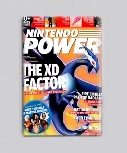 POKEMON XD / NINTENDO POWER 2"x3" MAGNETE FRIGO (gioco rivista retro wii ds - Foto 1 di 2