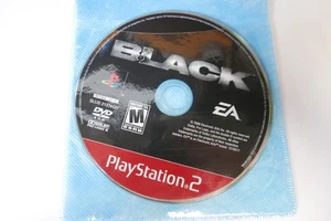 Schwarz (Sony PlayStation 2, PS2 2006) nur Videospiel Disc, funktioniert - Bild 1 von 2