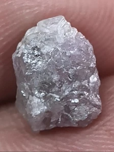2.60 CTS/1 PIECE - Natural Real Raw Uncut White Grey Rough Diamond - Top Quality - Picture 1 of 15