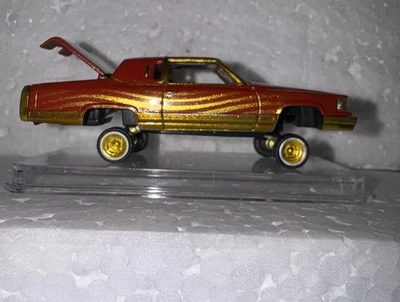 1:64 Custom Revell 1981 Cadillac Lowrider #122 ..W/ Clear Display - Image 1 of 4