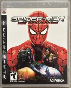 Spider-Man: Web of Shadows (PlayStation 3, 2008) PS3 - con bonus Art Of Pre Order - Foto 1 di 4