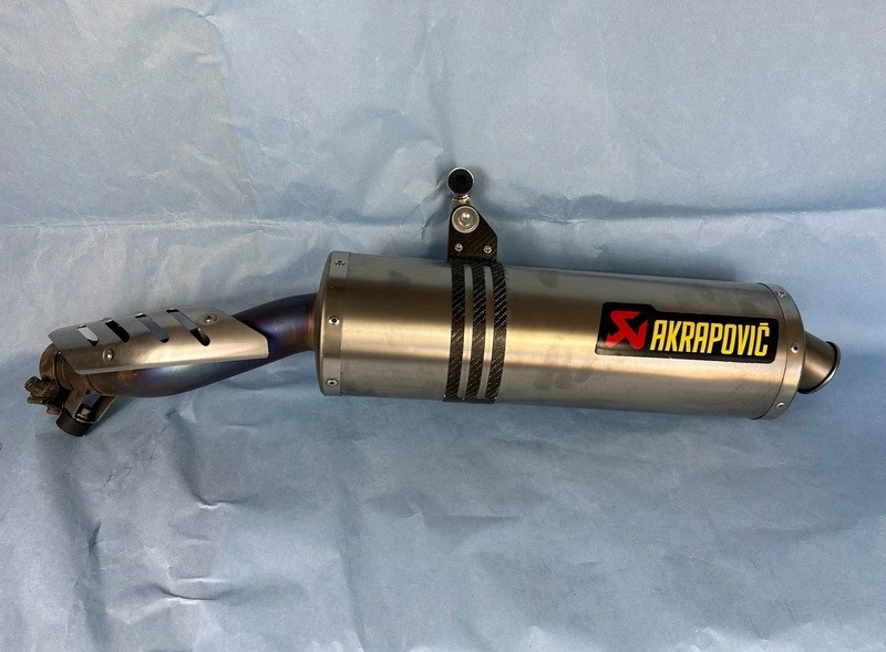 BMW R 1200 GS <2009 TITANIUM SILENCER AKRAPOVIC M-B12SO silenziatore titanio TOP - Immagine 1 di 4