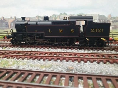 HORNBY 'OO' GAUGE R2397A LMS FOWLER 2-6-4T CLASS 4P '2321'STEAM LOCOMOTIVE 6337 - Image 1 of 4