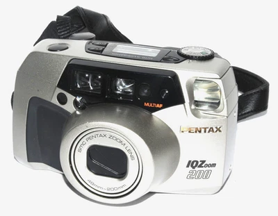 Cámara fotográfica Pentax IQZoom 200 Point & Shoot 35 mm 48-200 mm - PROBADA POR BATERÍA Foto 1 de 4