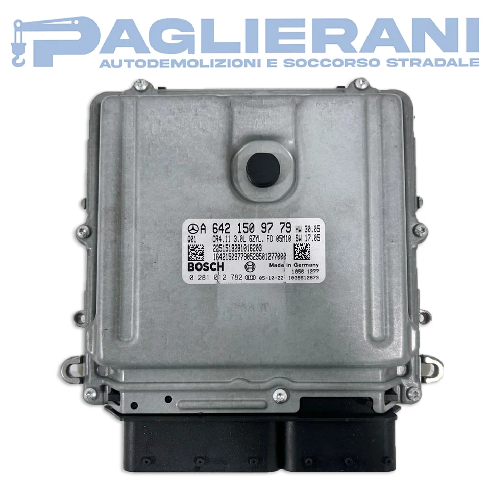 0281012782 A6421509779 Centralina BOSCH ECU Motore Mercedes-Benz CLS W219 - Immagine 1 di 1