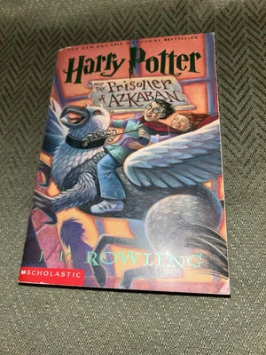 Harry Potter And The Prisoner Of Azkaban Paperback Book First Ed. 1st Printing - Image 1 of 4