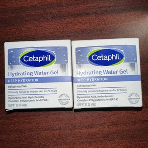 LOT OF 2 Cetaphil Deep Hydration Skin Restoring Water Gel 1.7oz./48g - Picture 1 of 2