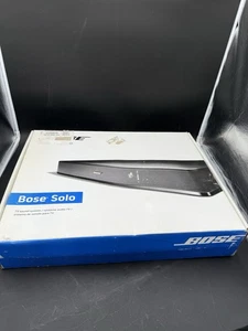 FACTORY SEALED NEW Bose Solo TV Sound System Black 347205-1300 120V - Picture 1 of 9