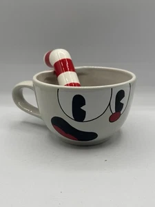 Cuphead Keramik Kaffeebecher und Strohhalm - Bild 1 von 4