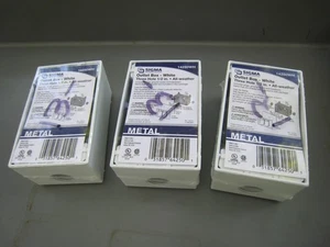 3 Sigma Electric Rectangle Metallic 1-Gang Weatherproof Box WHITE 4-1/2" 14250WH - Picture 1 of 5
