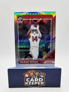 2024 Donruss Optic Michael Wilson Holo Arizona Cardinals #3 - Picture 1 of 3