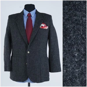 Mens Italian Tweed Jacket 40S UK Size RITZINO Extra Short Wool Sport Coat Blazer - Picture 1 of 13