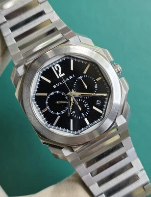 Bvlgari Octo Cronógrafo Velocissimo 102116 - BGO41BSSDCH Foto 1 de 4