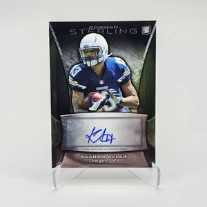 2013 Bowman Sterling Keenan Allen #BSA-KA Rookie Autogramm - Bild 1 von 2
