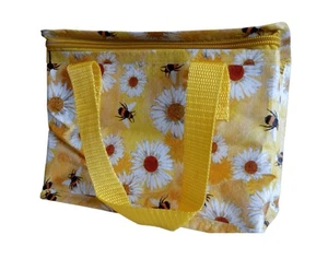 Bolsa de almuerzo aislada Bee and Daisy nueva con etiquetas hecha con plástico reciclado - Imagen 1 de 3