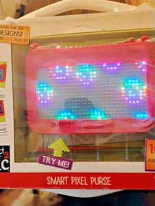 Project Mc2 Interactive Pixel Purse – Pink Medium LED Bag- NEW- SEE Video - Picture 1 of 2