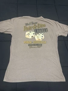 Pair-of-Dice Lounge Poker Casino Bar T-Shirt Gr. L - Bild 1 von 5